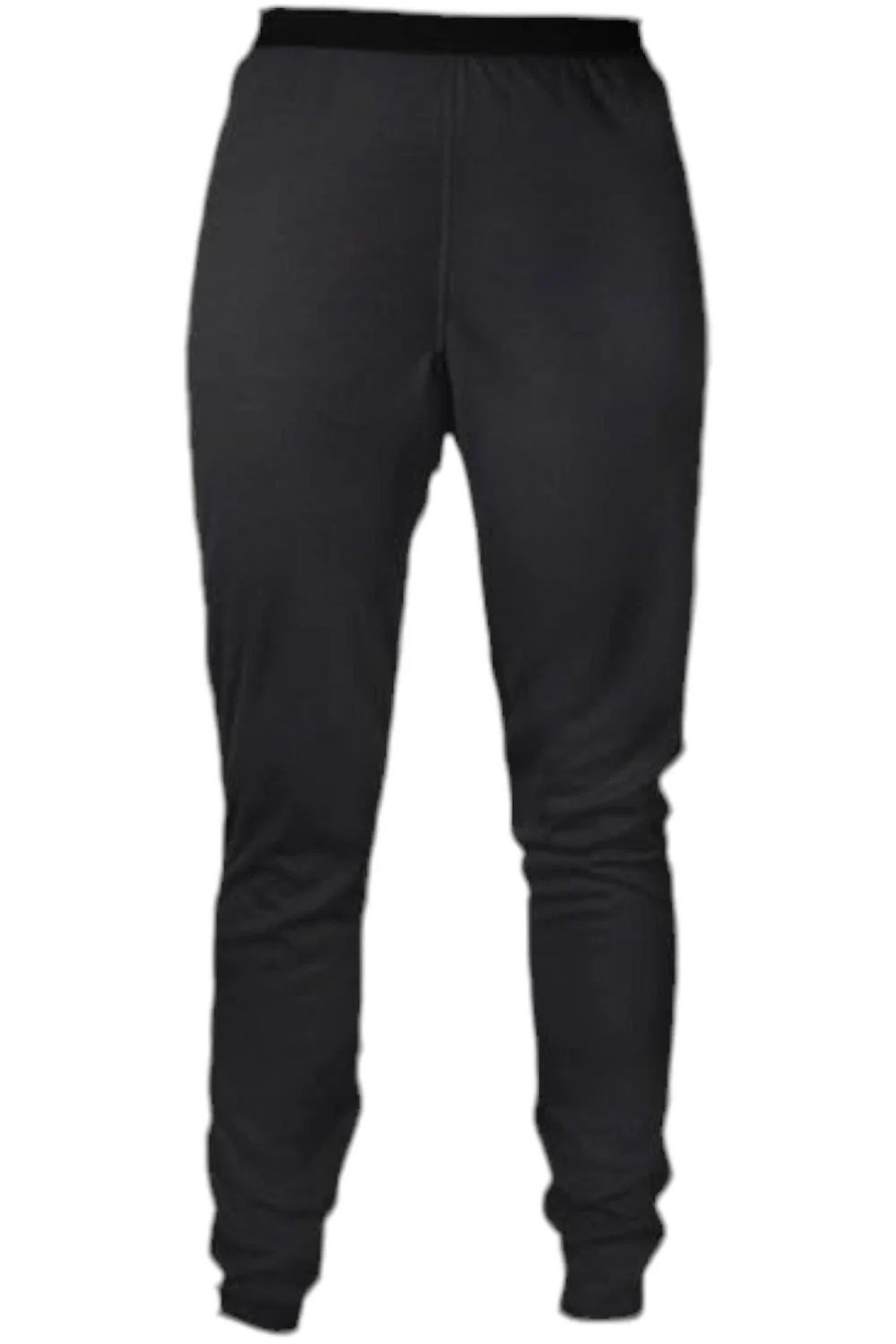 Hot Chillys Women's Pepper Bottom Midweight Relaxed Base Layer Black -